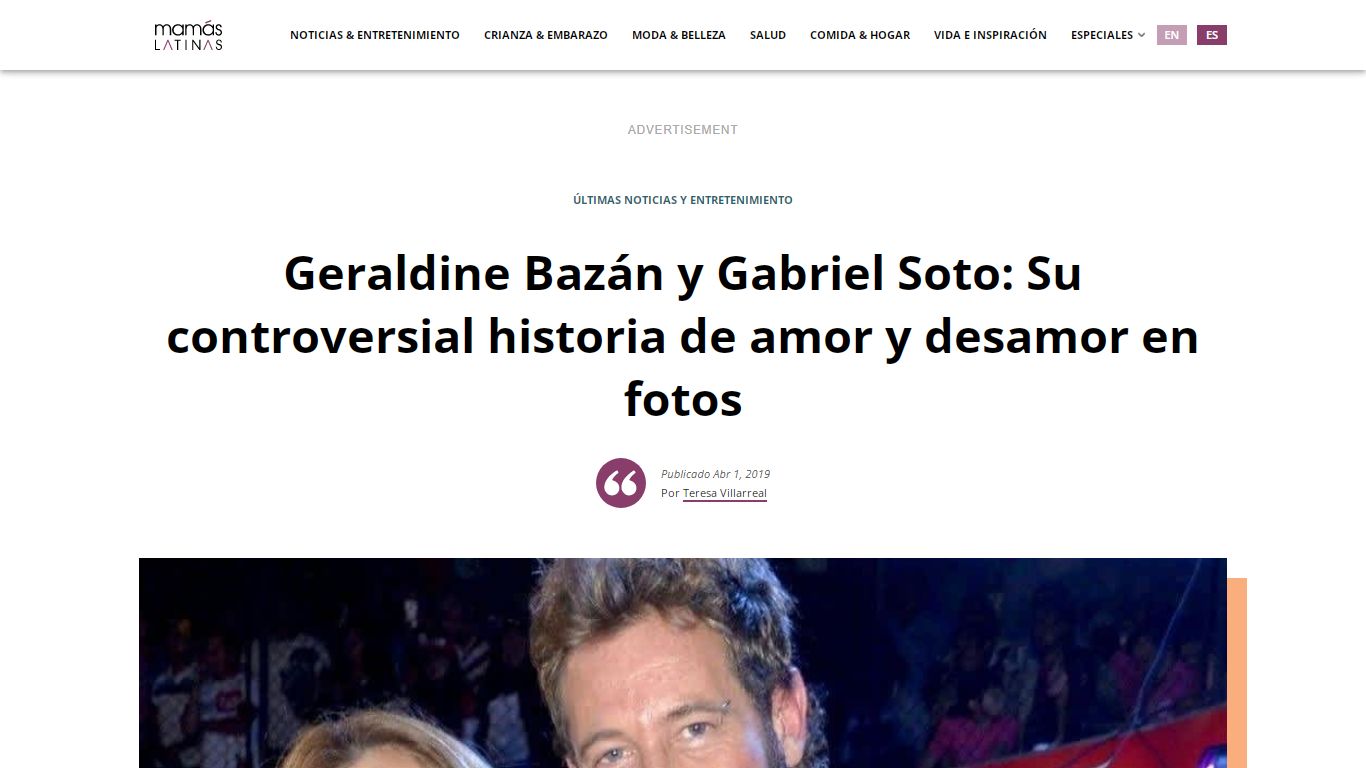 Geraldine Bazán y Gabriel Soto: Su historia de amor y desamor ...